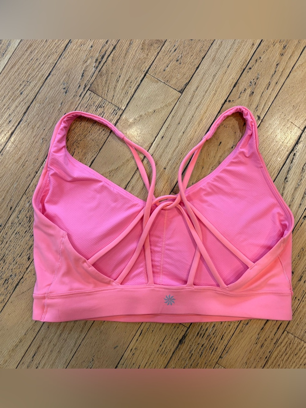Athleta “perfect form” ultra lightweight sports bra.